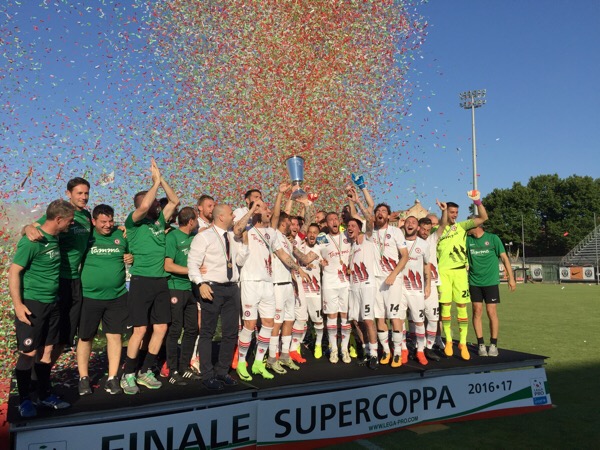 Venezia-Foggia 2-4, Supercoppa di Lega Pro ai rossoneri: Deli, Vacca e Mazzeo regalano il trofeo ai Satanelli