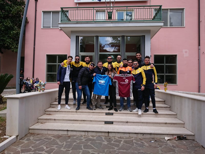 Gioventù calcio San Severo e solidarietà: questa mattina donazione alla Fidas