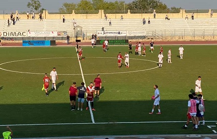 BARLETTA-SAN MARCO 4-1. FORMAZIONI E CRONACA. GARGANICI VOLENTEROSI