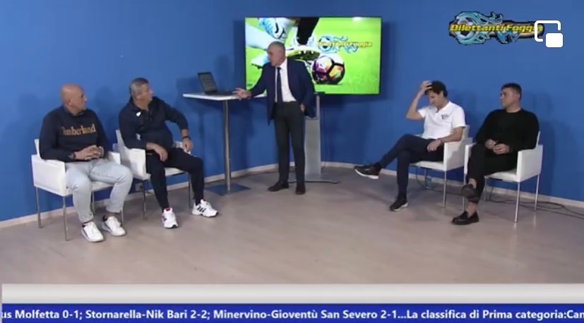 ANCORA UN GRANDE SUCCESSO SU FOGGIA TV di “SPAZIO DILETTANTI”. 7 MILA SU FACEBOOK, MIGLIAIA DAVANTI ALLA TV