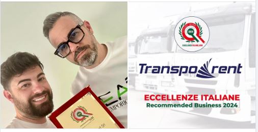 I NOSTRI SPONSOR: TRANSPORENT DEI POSILIPO TRA LE “ECCELLENZE ITALIANE 2024”